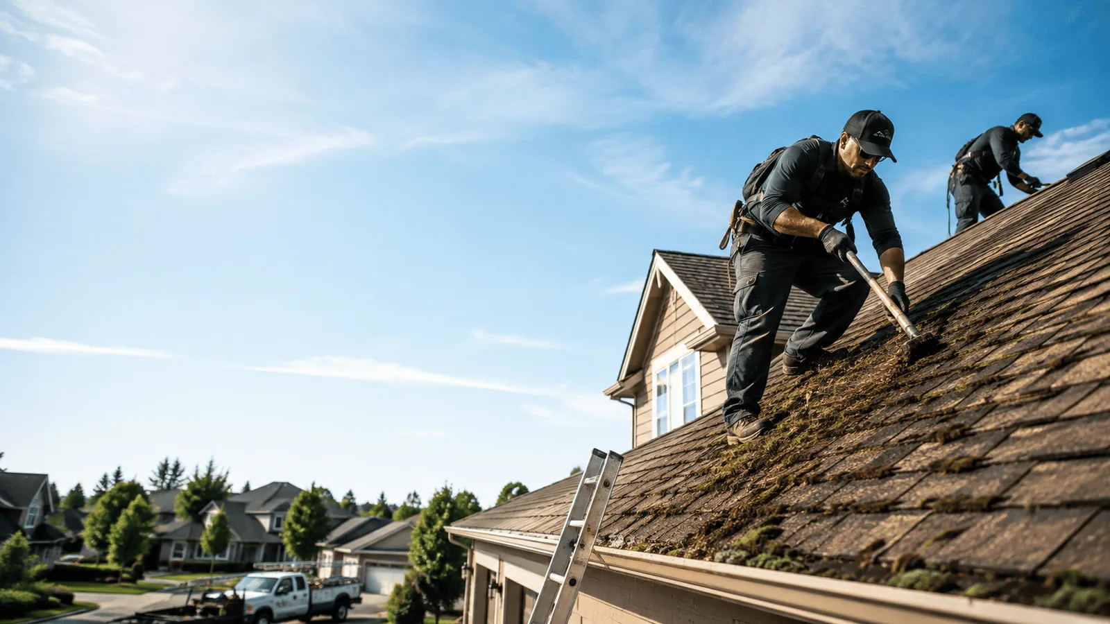 Roof Moss Removal in New Liberty, IA near me